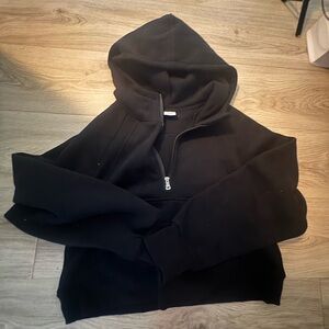 Black Hooded Sweatshirt